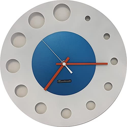 Horloge murale Atomium design hollandais pour sublimer votre salon contemporain