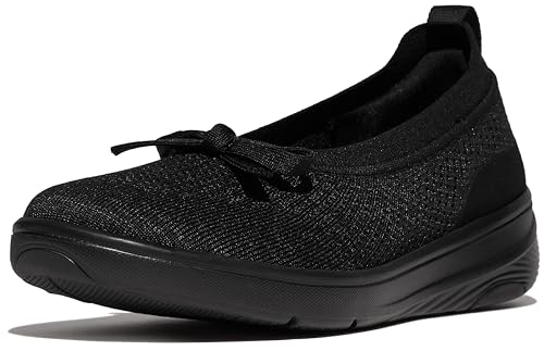 FitFlop Women's Super-q Bow Knit Ballet Flats - Main Image