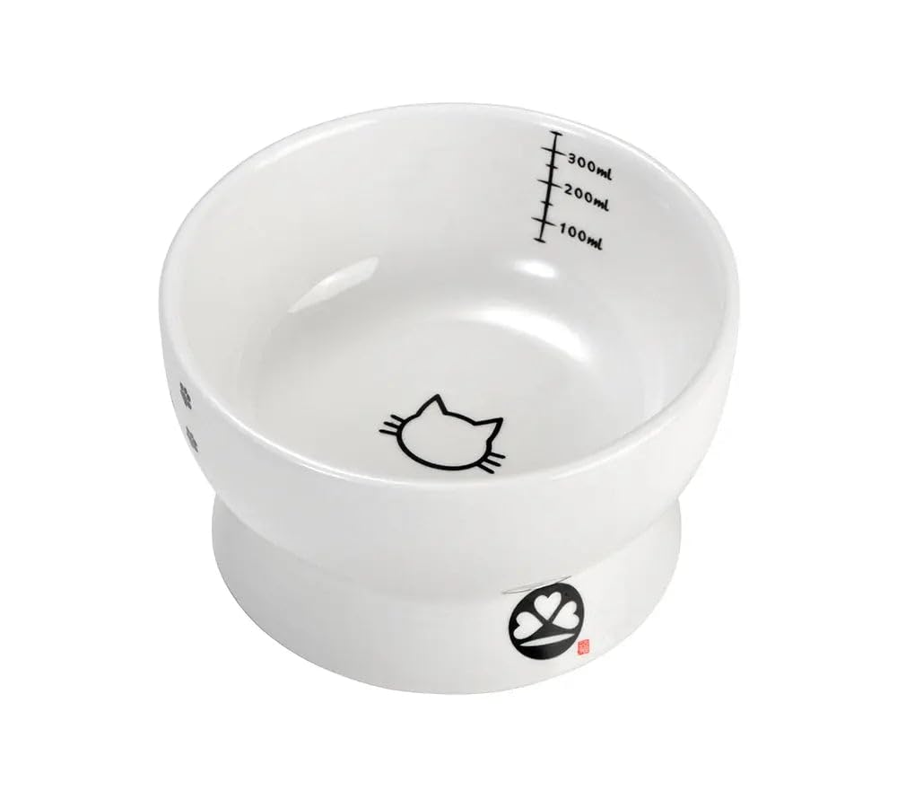 Gamelle pour chat et chaton - Bol pour chat 12,5cm de diamètre - Récipient eau et croquettes