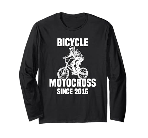 Bicicleta de motocross Since 2016 esqueleto conduce BMX Manga Larga