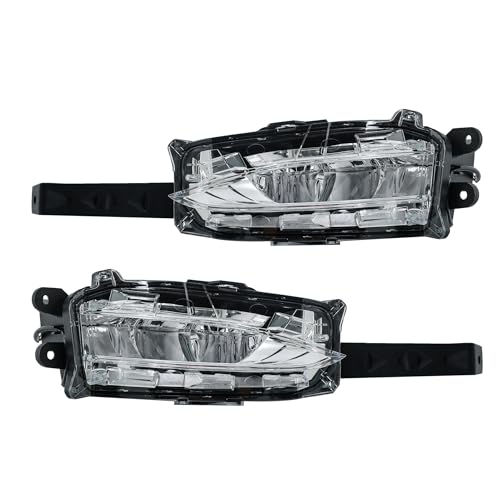 Thomletha Left and Right Fog Lights Assembly Replacement for Lexus RX350 RX450h F Sport 2020-2022 Clear Lens 8122048070 8121048060