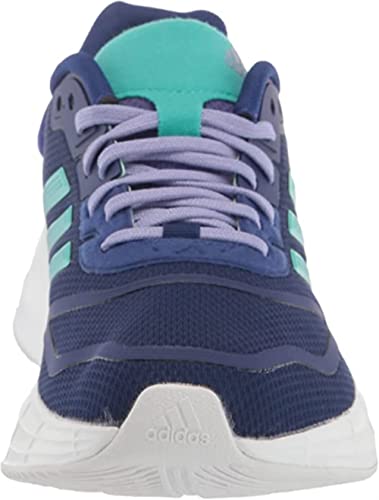 Image of adidas Women's Duramo 10 Running Shoe, Legacy Indigo /Mint Rush /Light Purple, 8.5