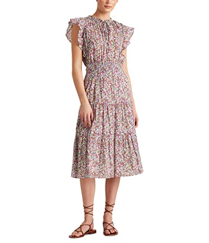 Lauren Ralph Lauren Women's Floral Crinkled Cotton...