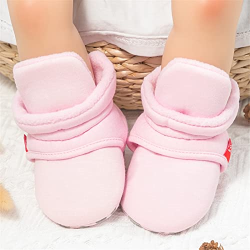 SOFMUO Unisex Baby Girl Boy Slippers Lightweight Non-Slip Indoor Moccasins House Shoes Toddler Booties4