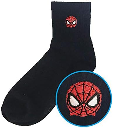 Amazon スモールプラネット スパイダーマン ワンポイント刺繍ソックス レディース マーベルツムツム マーベルコミック 靴下 通販