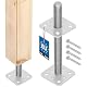 Verstellbarer Pfostenträger KOTARBAU 80 mm x 80 mm