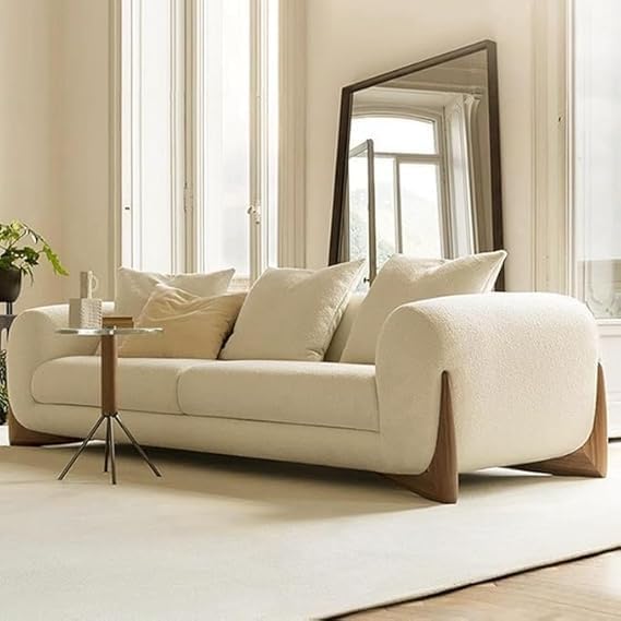 Image of Luxury Velvet 2 Seater Chaise Lounge Sofa - Tufted Chesterfield Modern Couch with Button Tufted Back Elegant Lounge Couch for Living Room, Bedroom, Office