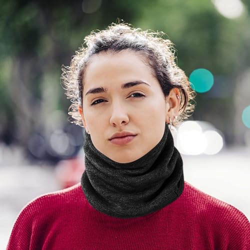 Polainas de pescoço para clima frio masculino, lenço de cobertura facial para polainas de pescoço -