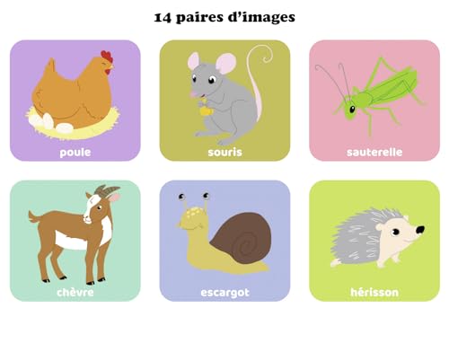 Ravensburger- Jeu Educatif - Loto - Les Animaux familiers - Un Premier Jeu éducatif mêlant Observation, Association et mémorisation - A partir de 2 Ans - 24145