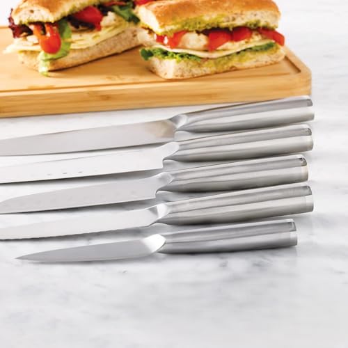 Set Cuchillos Cocina 5 Piezas Acero Inoxidable miniatura 3