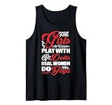 T-shirt « Some Girls Play With Dolls Real Women Do Yoga » Débardeur