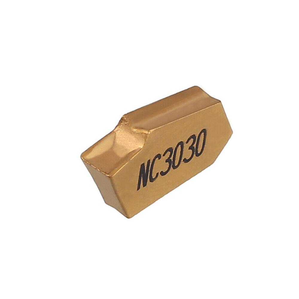 Utensili per tornitura tornio SPB326 Utensile da Taglio per scanalatura da 26 mm con Inserti in Metallo Duro da Taglio GTN-3 SP300 da 10 Pezzi