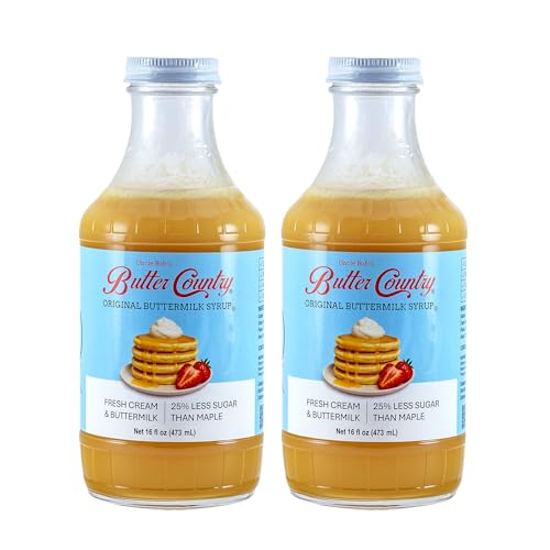Uncle Bob's Butter Country Original Buttermilk Syrup for Pancakes and