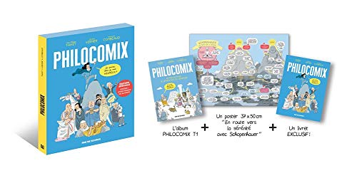 Télécharger Édition spéciale Philocomix T1 10 philosophes, 10 approches du bonheur poster et livret exclusifs livre En ligne