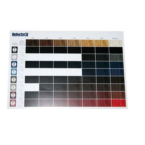 RefectoCil Nuancier Couleurs Colour Match A6