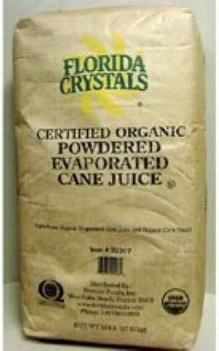 Florida Crystals Inc Organic Powdered Evaporated Cane Juice, 50 lb - 1 each