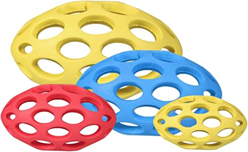Jw Pet Hol-Ee Football Dog Chew Puzzle Toy, Large #TOP3