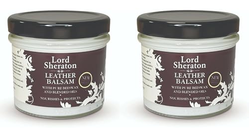 2x 125ml Lord Sheraton Leather Balsam – Bundled by Smart Cutie