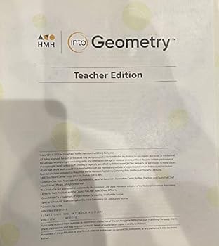 Hmh Geometry 2020 : Teacher Edition