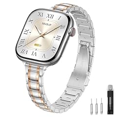 05-Silver with Rose Gold--Three Chains Strap