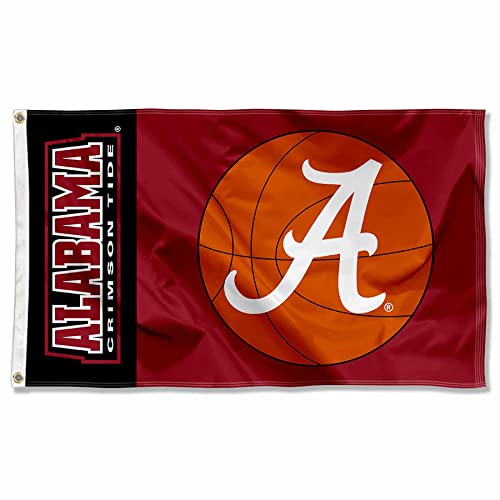 College Flags & Banners Co. Alabama Crimson Tide Basketball Logo Flag