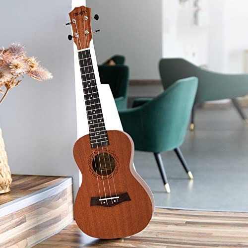 Qutsvosh Ukulele de concert 4 cordes Hawaiian Mini guitare Instruments de musique pour debutants (23 pouces) - Les Beatles, Paul McCartney, John Lennon, RIngo Starr, George Harrison Qutsvosh Ukulele de concert 4 cordes Hawaiian Mini guitare Instruments de musique pour debutants (23 pouces) – Image 6