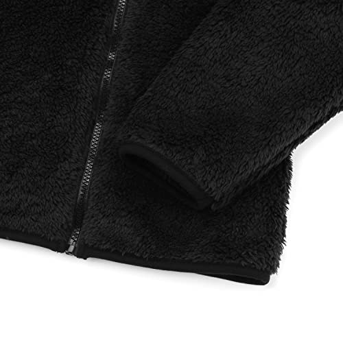 Image of JESKIDS Toddler Girls Boys Fleece Hoody Jacket Zip Up Teddy Coat Warm Winter Outwear