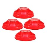 Generisch Rauchmelder Schutzabdeckung Schutzabdeckungen 4 Stück aus Kunststoff Tragbar und Installieren für Kohlenstoffdioxid für Wohn und Gewerbebereich