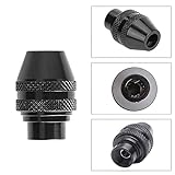 Yitaocity 3Pcs Quick Change Keyless Chuck Universal Chuck Replacement 4486 Drill Keyless Bit Chuck Shank Rotary Tool Adapter Kit Compatible for Dremel 4486 Model 3000 4000 7700 8200 4300 8220 (3) - Image 3