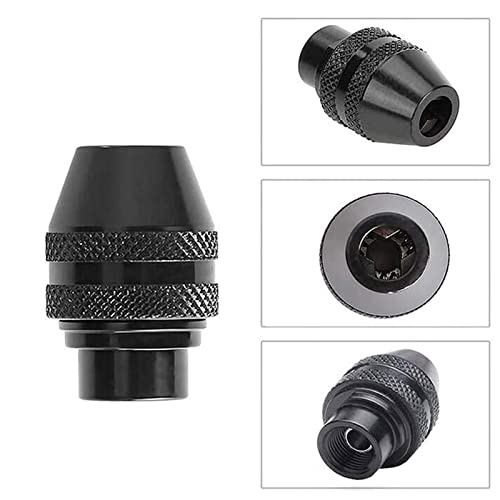 Yitaocity 3Pcs Quick Change Keyless Chuck Universal Chuck Replacement 4486 Drill Keyless Bit Chuck Shank Rotary Tool Adapter Kit Compatible for Dremel 4486 Model 3000 4000 7700 8200 4300 8220 (3) - Image 3