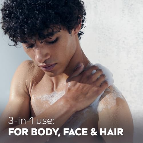 Image of NIVEA MEN Pure Impact Shower Gel, 500ml, (Hair, Face & Body Wash) (Pack of 3)