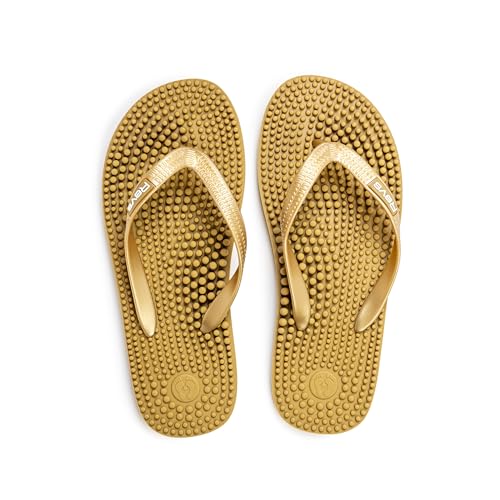Revs Lights - The Original Reflexology & Acupressure Massage Flip Flops for Men & Women. Designed in Scotland by an Accredited Reflexologist. New & Improved Design, Fit & Comfort 20244