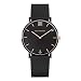 Produktbild PAUL HEWITT Armbanduhr Damen Sailor Line Black Sunray - Damen Uhr (Schwarz und Rose), Damenuhr Edelstahlarmband (Schwarz), schwarzes Ziffernblatt