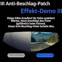 Antibeschlagvisier für den AGV K1 Helm - Antibeschlag Verspiegeltes für AGV K1S Helmvisier Kompatibel mit Pinlock Visier, Motorrad Helm Antibeschlag Folie für GT-4 K1S/K1/K3SV/K5S Innenscheibe Visier – Ansicht 5