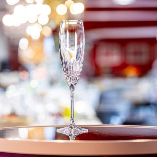 ARNSTADT KRISTALL Sektglas Champagneglas Empire hell (25cm) Kristallglas mundgeblasen · von Hand geschliffen · Handmade in Germany