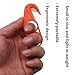 NffPOTRee 2 Pack Fish Belly Remove Cutter，Heavy Duty Carbon Steel Bait Knife, Non-Slip Ergonomic Handle - Fishing Gutting Tool for Freshwater & Saltwater