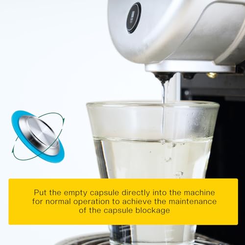 Capsules de café réutilisables Zenius rechargeables en acier inoxydable avec support