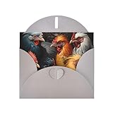 Marquez votre anniversaire de mariage ou invitez vos invités à votre fête avec sophistication. Les coqs gris BROLEO habillés de nombreuses couleurs de la carte de vœux Picture Greeting Card et le grand espace intérieur permettent une touche personnelle, rendant chaque invitation ou souhait d'anniversaire exclusif.