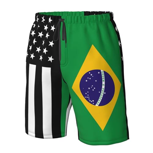 America Albania Albanian Flag Men's Swim Trunks Bathing Mesh Lining Suit Swimsuits Beach Shorts2