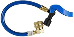 Certified AC Pro Car Air Conditioner R134A Refrigerant, AC Recharge Kit Includes Hose, 10 in, CERTMB134-1