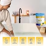 Detox Bath Salt 32 Ounces Epsom Salt with Natural Ginger and Lemon Essential Oils Plus Vitamin C in BPA Free Pouch with Easy Press-Lock Seal - Image 3