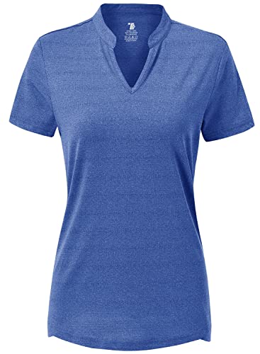 T-shirt course col en V femme donhobo respirant contre la transpiration XXL