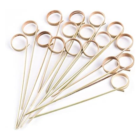 PuTwo 100 Counts Bamboo Cocktail Picks Cover