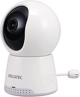 【温度センサー搭載】DXアンテナ 卓上みまもるカメラ フルHD Wi‐Fi対応 双方向通話 動体追跡 暗視機能 アラート機能付き 見守りカメラ ペット/子供/高齢者見守り 日本メーカー WECAA1