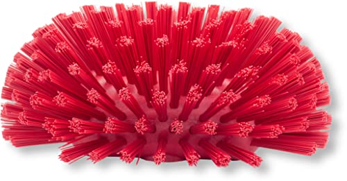 SPARTA Kettle Brush, Essential Scrubber with Flared Head for Cleaning Tanks and Kettles, 5.25" x 7.5", 1 Count, Red