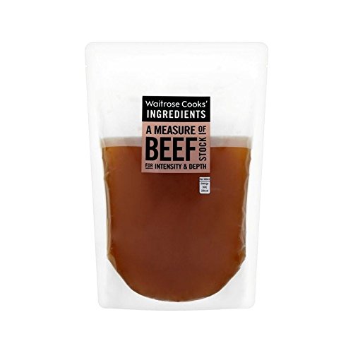 Cooks' Ingredients Beef Stock Waitrose 500ml Pack of 4