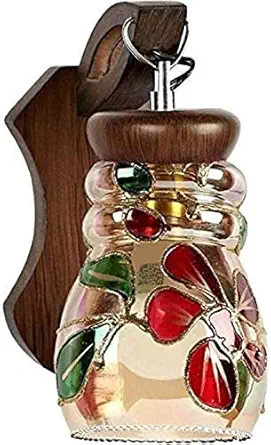Zaydr Lamp Home Decorative Painted Wall Lamp Light with Fancy, Stylish Fitting and All Fitting & Fixture for Home-ZAR7835(wired_electric, Glass)