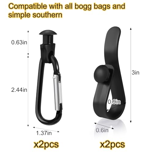 Image of Mity rain Key Holder for Bogg Bag, Accessories for Bogg Bags Original X Large, Insert Charm Carabiner Keychain for Beach Bag