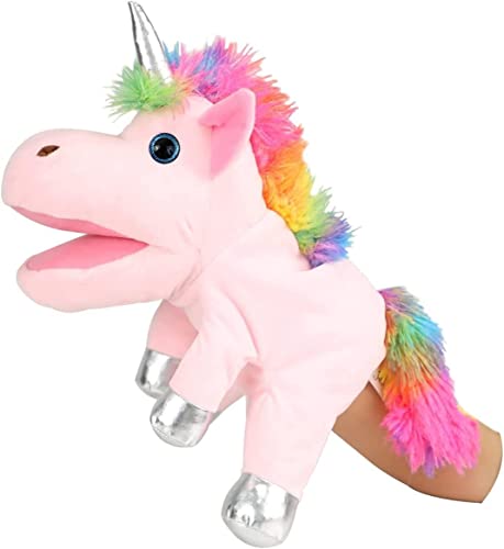 Unicorn Toys Unicorn Hand Puppet, Unicorn Stuffed Animals Hand Puppets Unicorn Toys for Girls, Puppets for Kids Rainbow Unicorn for Kids Puppets for...