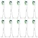 Têtes de brosse à dents de rechange pour Philips Sonicare - Brossettes électriques compatibles avec Sonicare ProtectiveClean, HealthyWhite, FlexCare, EasyClean, Lot de 10 - Blanc